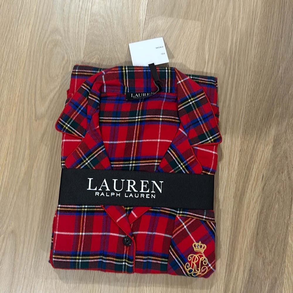 Lauren Ralph Lauren pajama set new medium tags attached